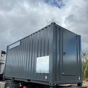 20′ Mobile Office Container w/Trailer