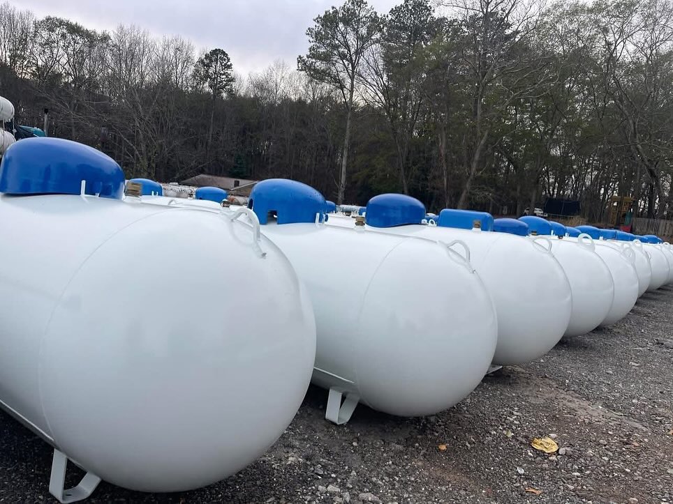 1,000-gallon Propane Tank